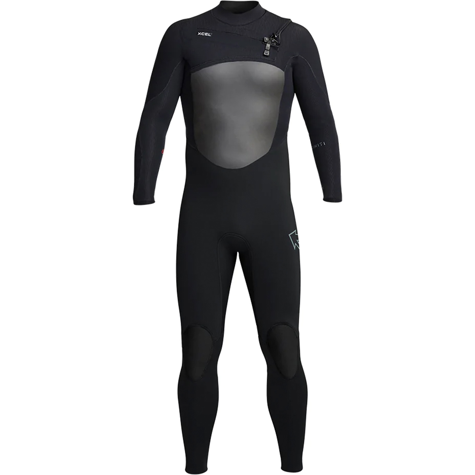 Xcel Mens Infiniti 3/2mm Chest Zip Wetsuit MR323Z20 - Black